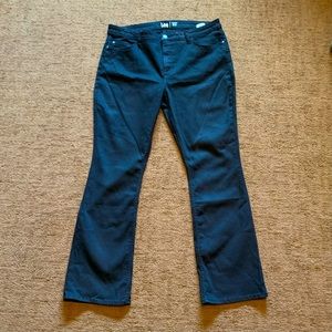 Women’s Lee Bootcut MidRise Black Jeans